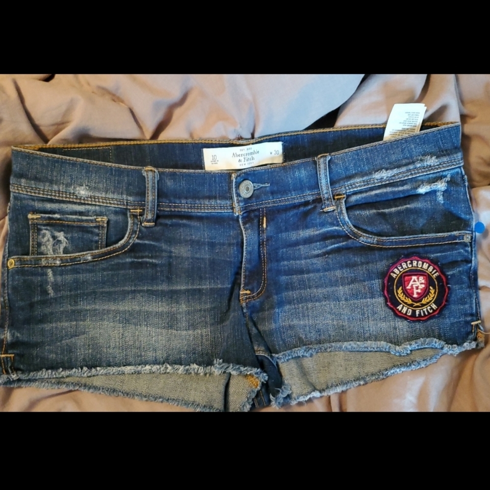 Abercrombie Jean Shorts